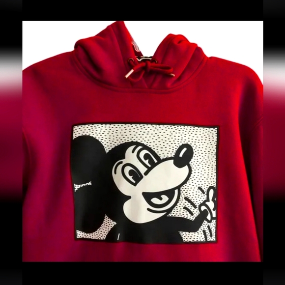NWT Coach x Disney Mickey Mouse Keith Haring Hoodie - Picture 7 of 10